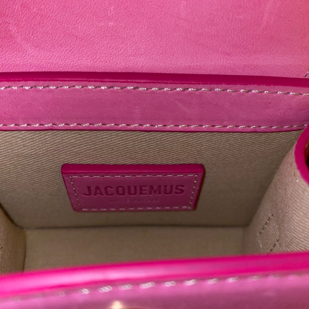 Mini Pink Le Chiquito Jacquemus  bag